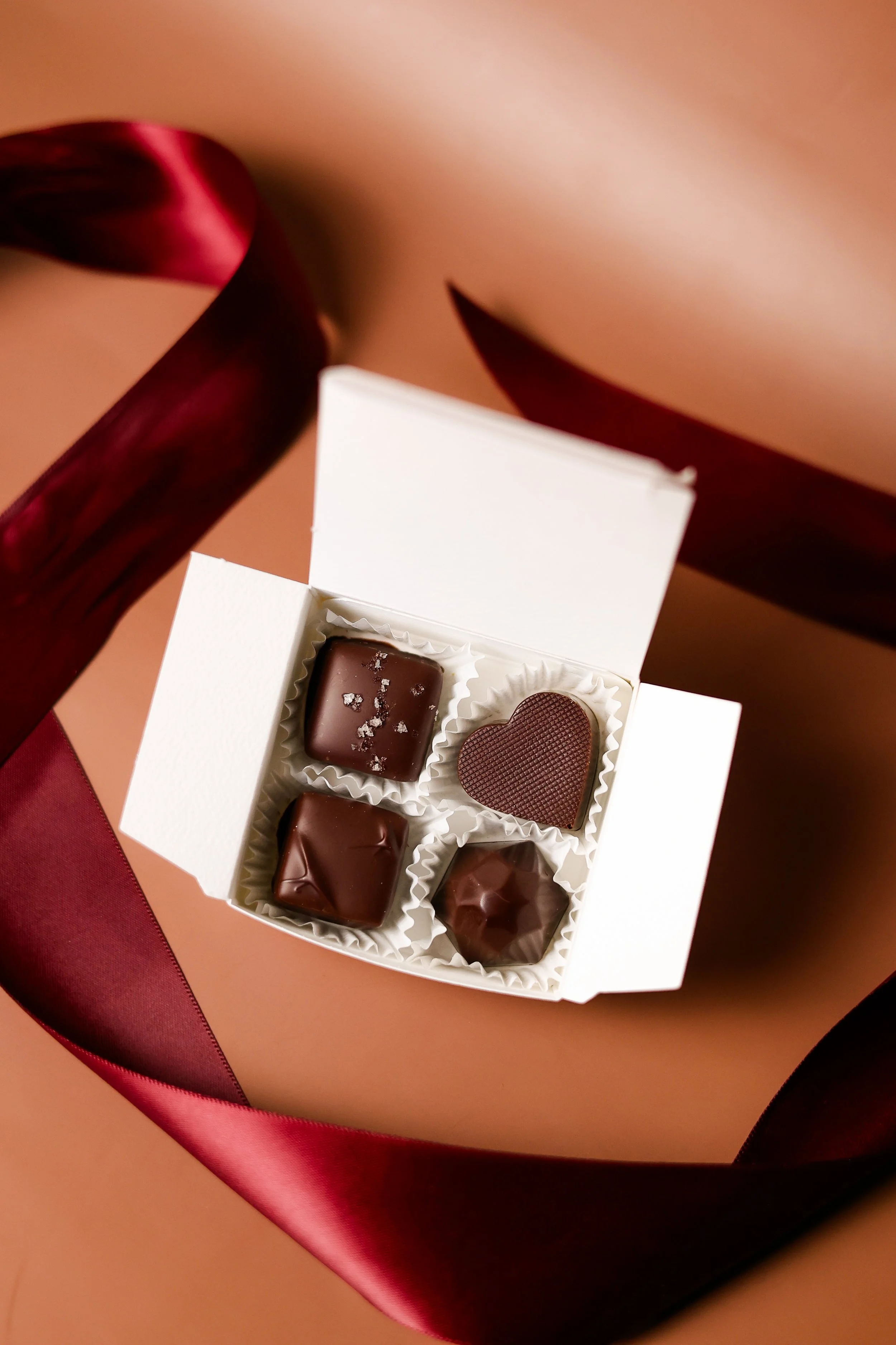 4 Piece Assorted Bonbon Box — Videri Chocolate Factory